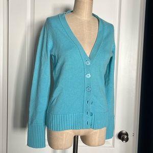100% Cashmere sweater blue size M